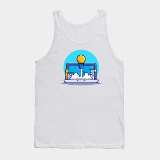 Start Up With Bulb Take Off Tank Top